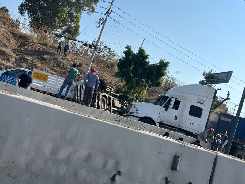 Se registró fuerte carambola en Periférico - Ecológico