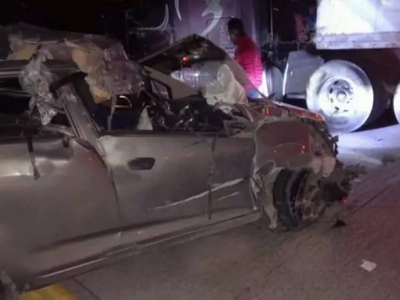 Se registró un fuerte accidente en la Puebla-Acatzingo