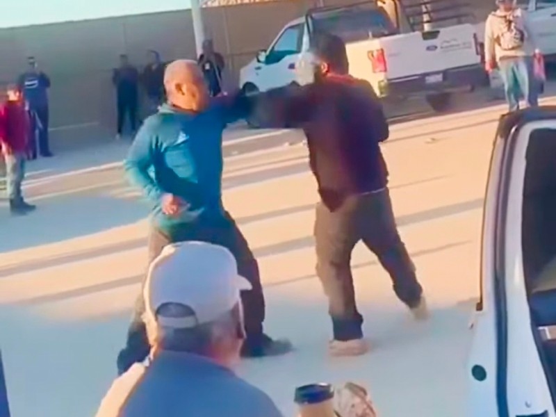 Se registro una pelea en un estacionamiento de San José del Cabo