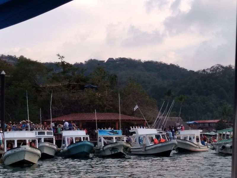 Se reguló salida del muelle en Las Gatas