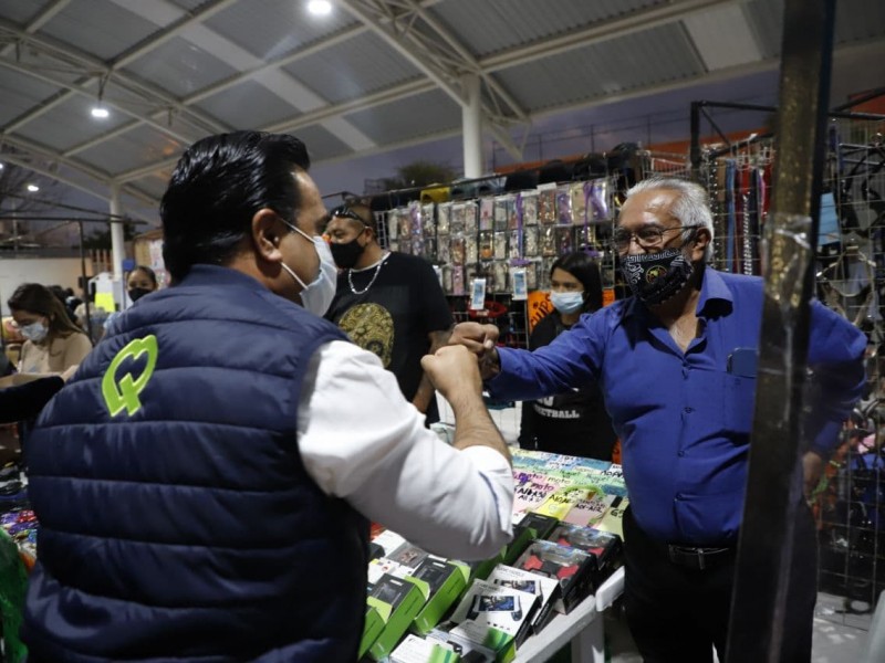 Se reinauguró el Tianguis de las Américas