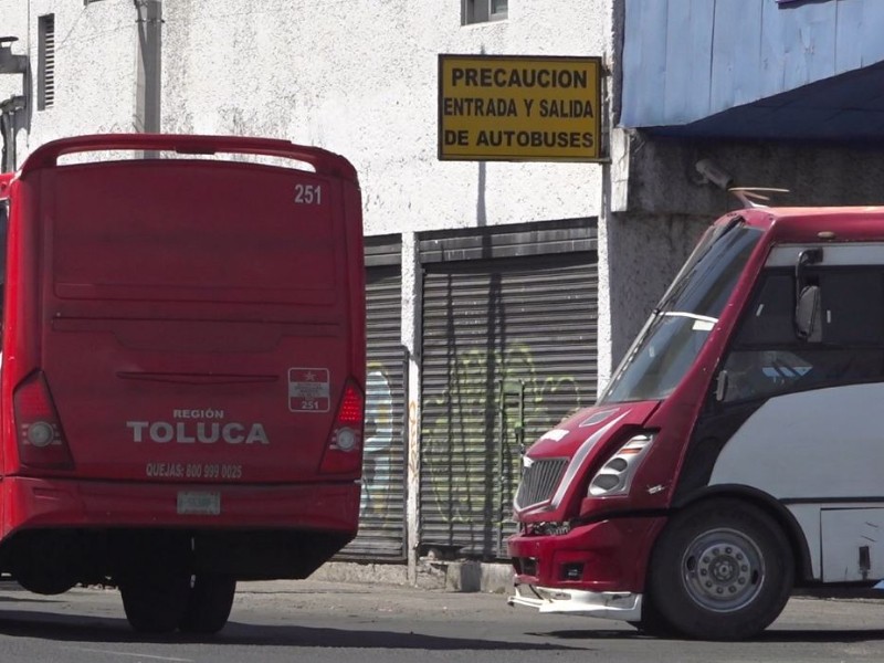 Se reordenarán corredores de transporte en Valle de Toluca