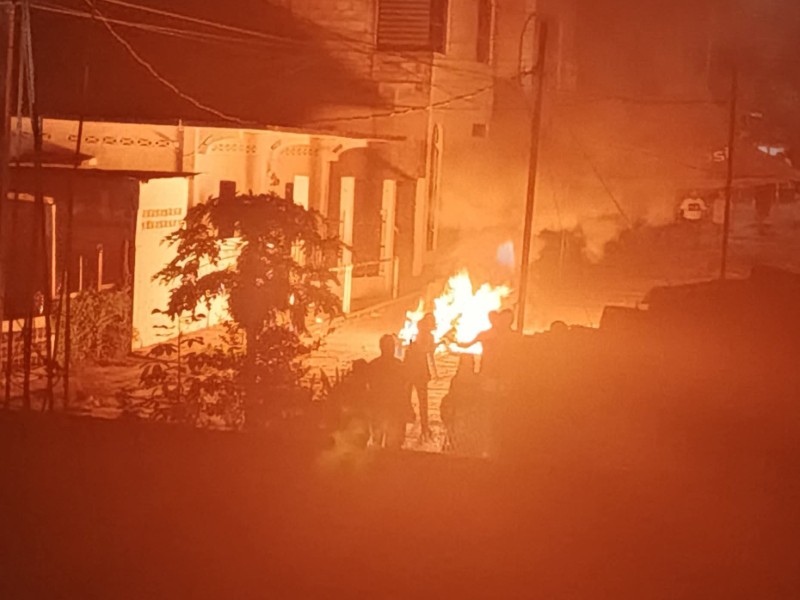 Se reportaron actos vandálicos en Hidalgotitlán y Acatlán