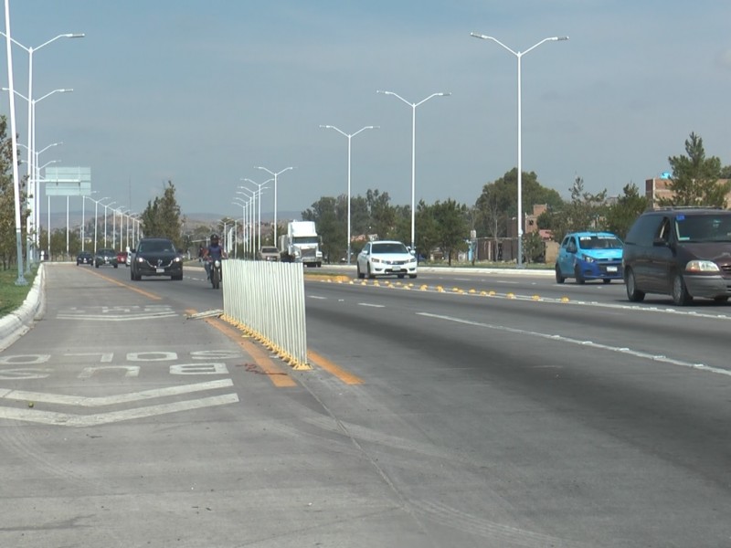 Se respetará cierre de avenida Gómez Morín los domingos