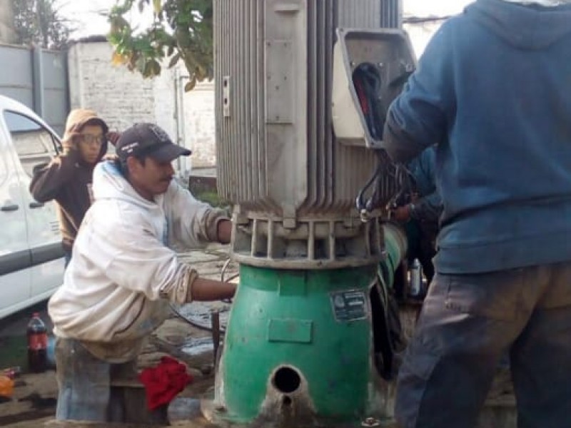 Se restablece servicio de agua en Nezahualcóyotl