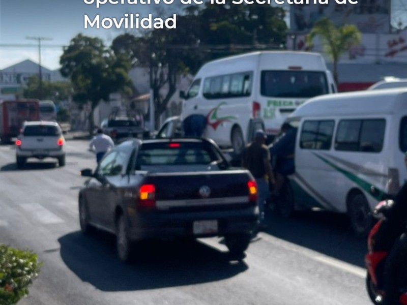 Se retira de Tehuacán el operativo de la Secretaría de Movilidad