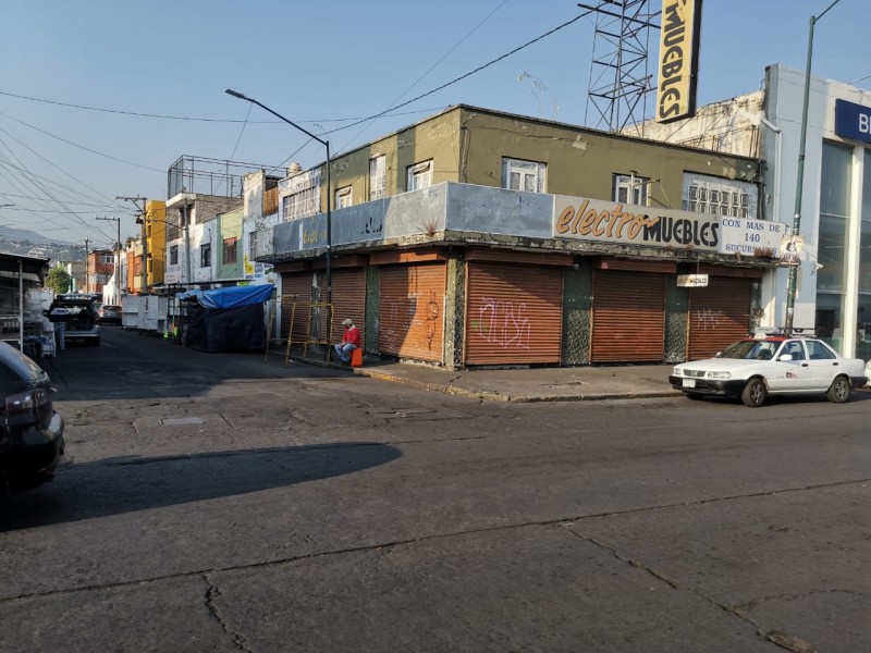 Se retiran comerciantes semifijos de la Av. Lázaro  Cárdenas