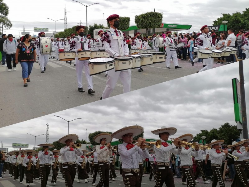 Se retomó desfile del 16 de septiembre en Tehuacán