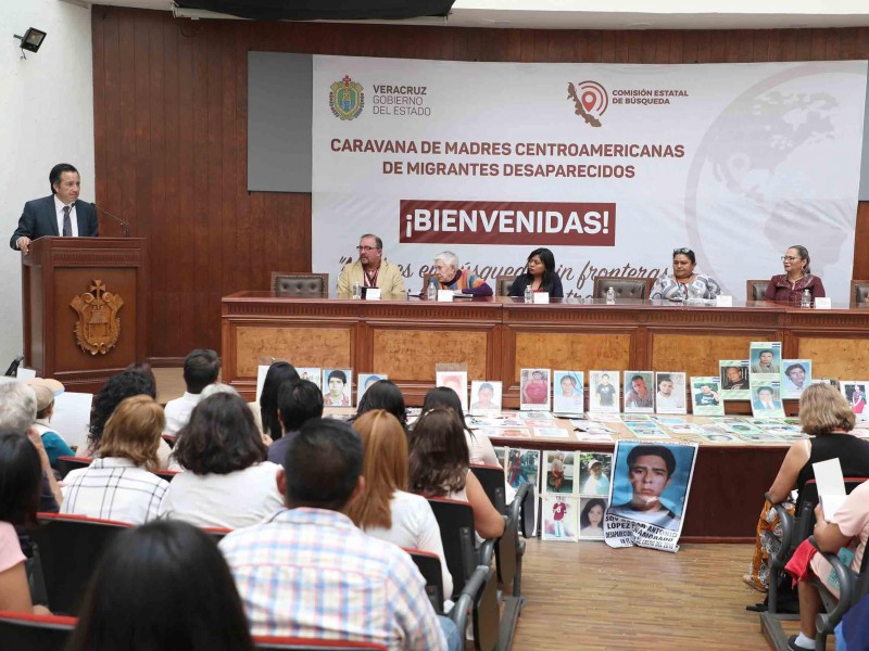 Se reúne Gobernador con Caravana de Madres Centroamericanas