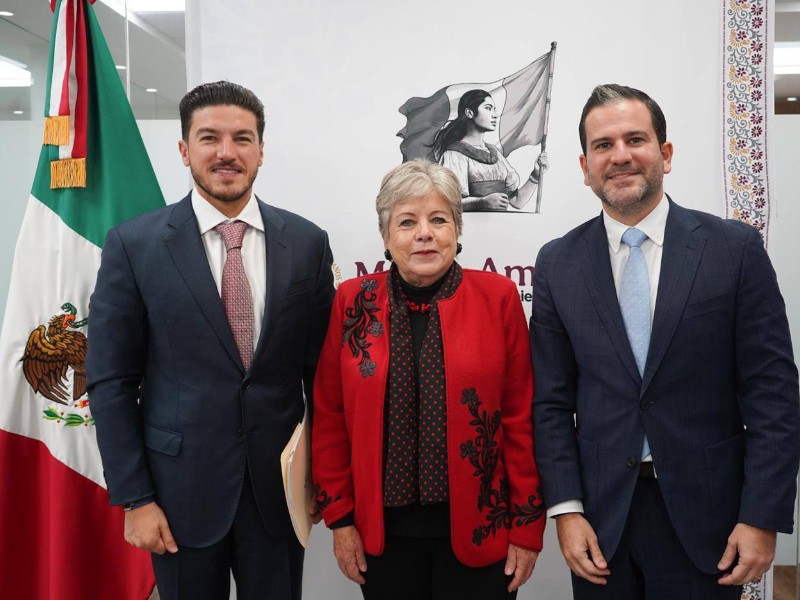 Se reúne Samuel García con Alicia Bárcena, acuerdan mejorar calidad del aire