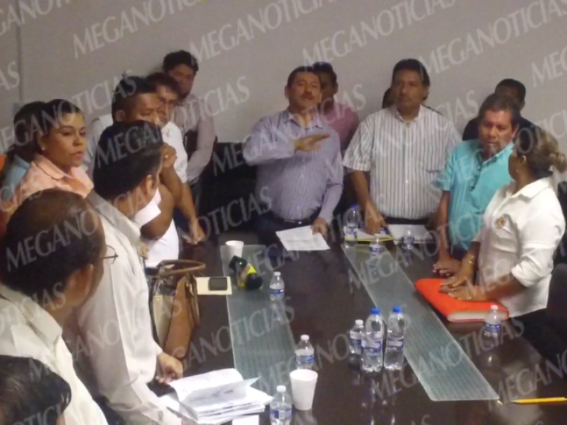 Se reúne Sindicato 003 con Presidente Municipal SC