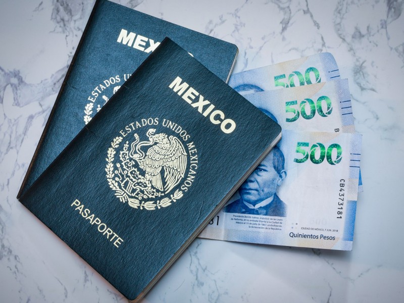Se actualizan costos del pasaporte mexicano