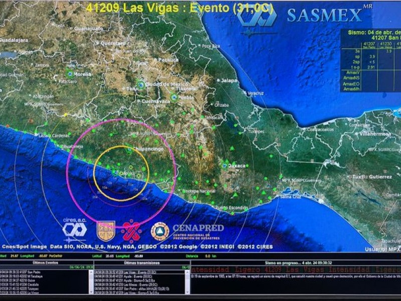Se siente sismo de 4.0 en Acapulco