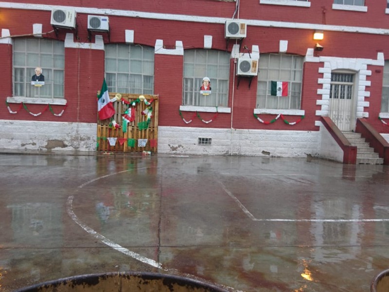 Se suspenden clases por lluvia, Porteccion Civil...