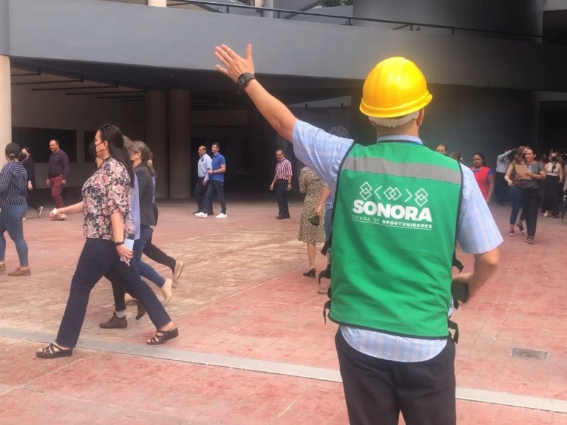 Se une Sonora a simulacro nacional de Protección Civil