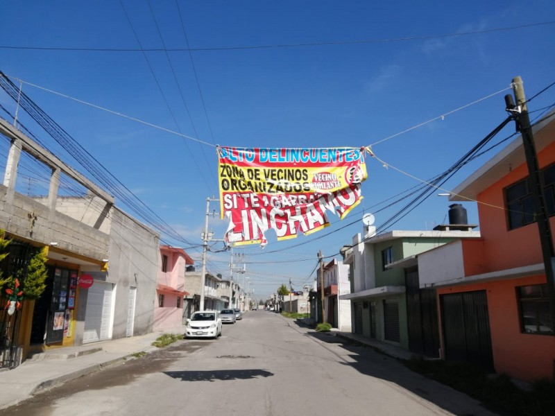 Se unen vecinos contra delincuencia en Ocho Cedros