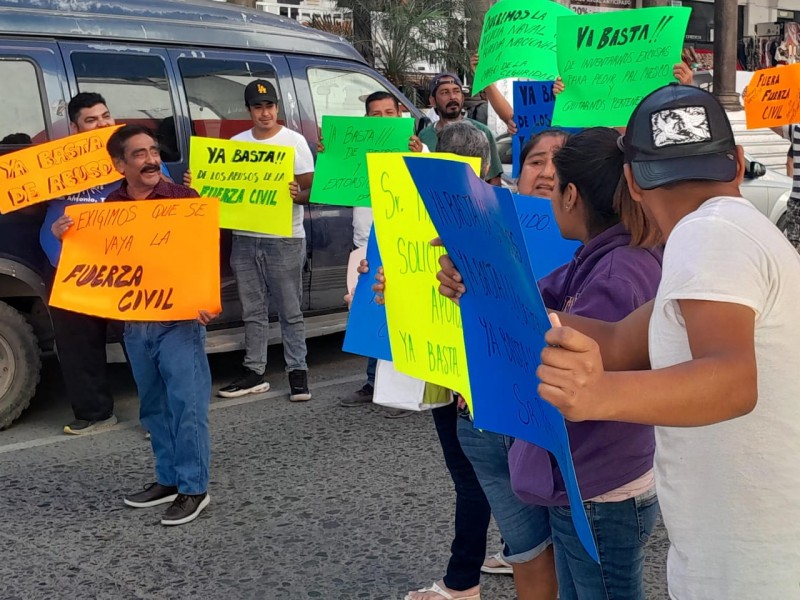 Se va la Fuerza Civil retorna Policía Estatal a Tuxpan