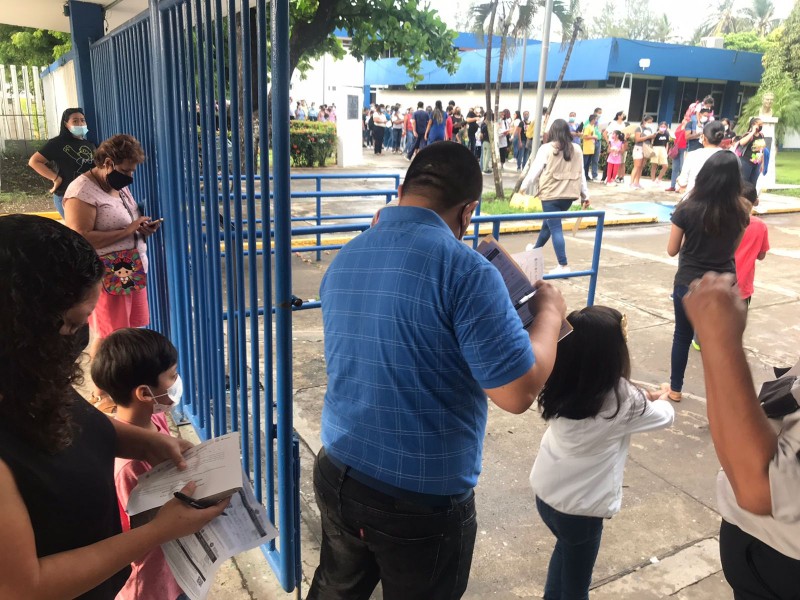 Se vacunaron más de 120 mil menores en Veracruz