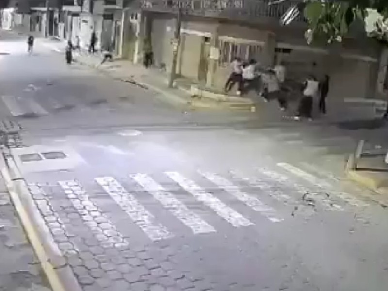 Se viraliza pelea en San José Miahuatlán