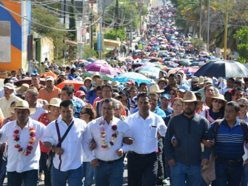 Seccion 22 anuncia movilizaciones y plantón