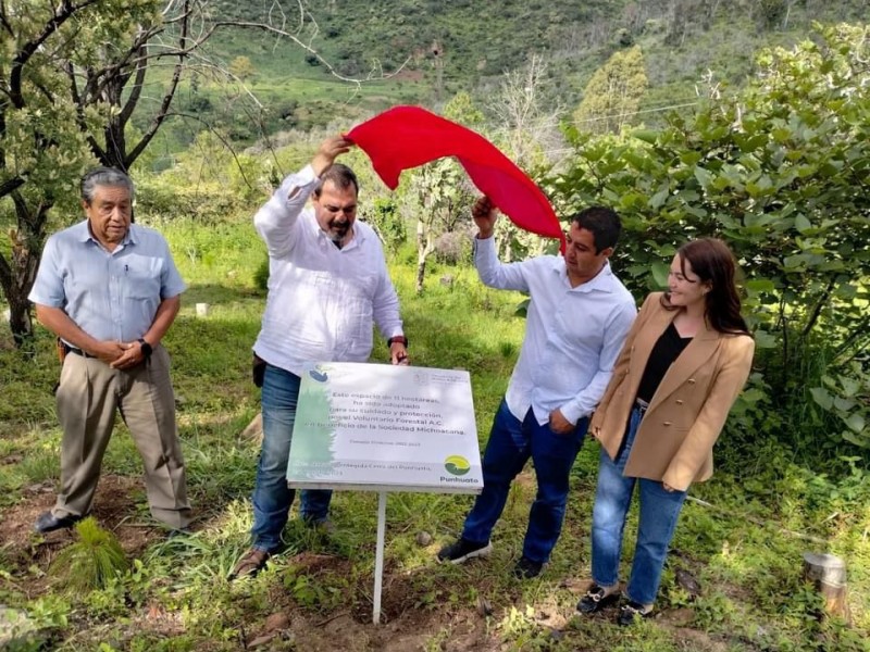 Secma y Voluntariado Forestal acuerdan preservar el cerro del Punhuato