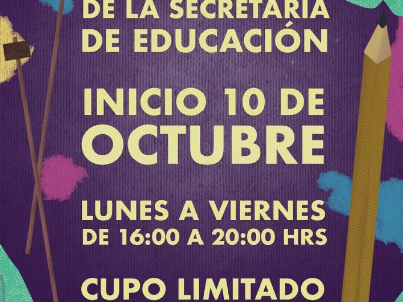 Secretaría de Educación promueve talleres culturales