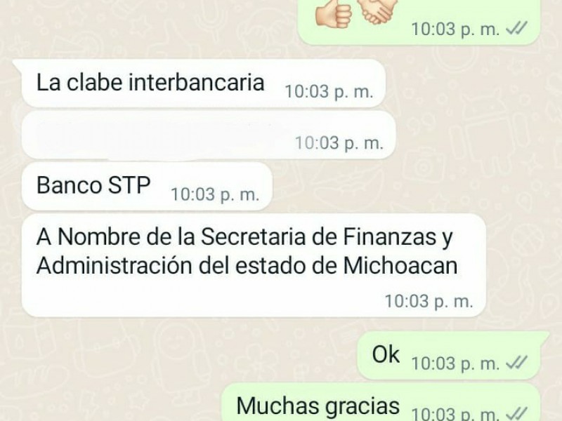 Secretaría de Finanzas advierte intento de fraude vía WhatsApp