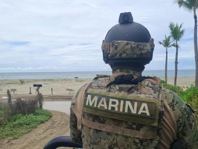 Secretaria de Marina activa Plan preventivo ante baja presión frente a Oaxaca