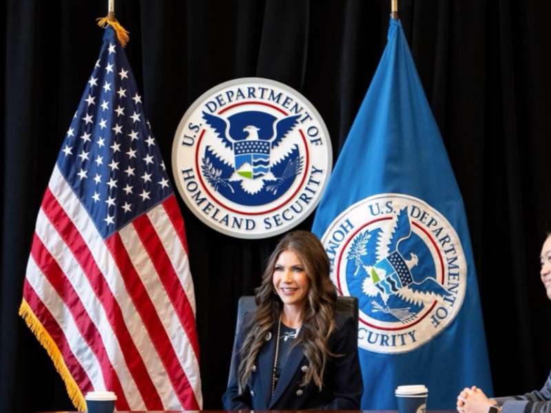 Secretaria de Seguridad Nacional de EU se reunirá con Sheinbaum