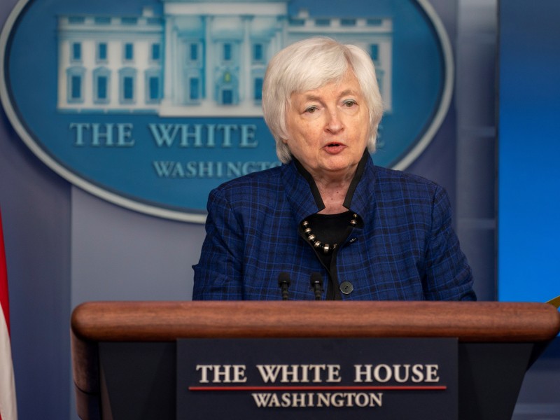 Secretaria del Tesoro de EE.UU. Janet Yellen visita México