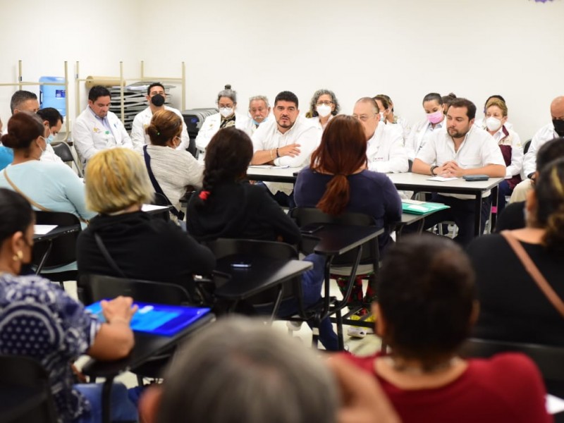 Secretarios de Salud y Educación acudieron a Álamo