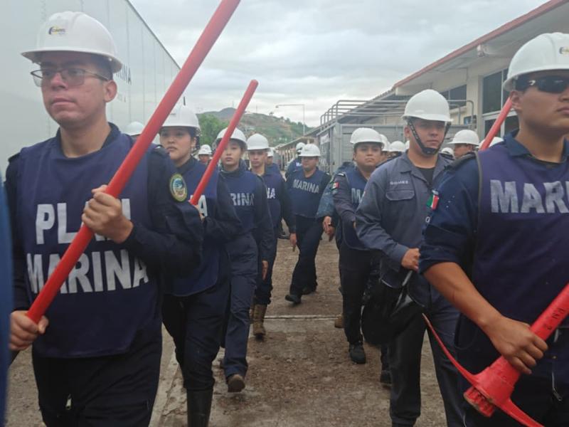 Secretaría de Marina se activa para restablecer el Puerto