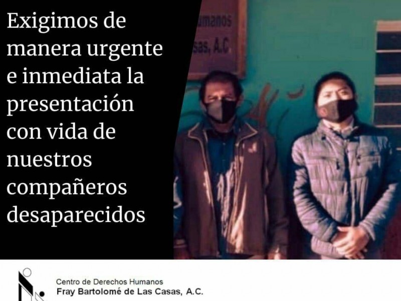 Secuestran a defensores de Derechos Humanos en Ocosingo