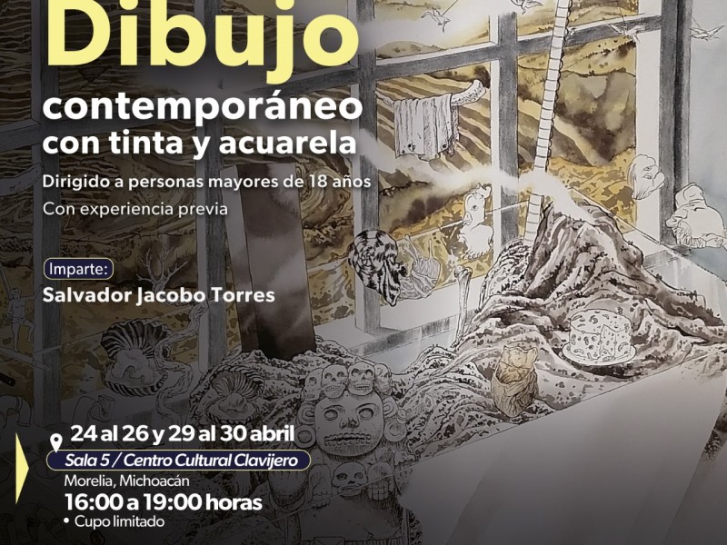 Secum te invita al taller gratuito de dibujo contemporáneo