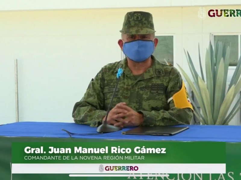 Sedena administrará hospitales de reconversión en Guerrero por Fase III
