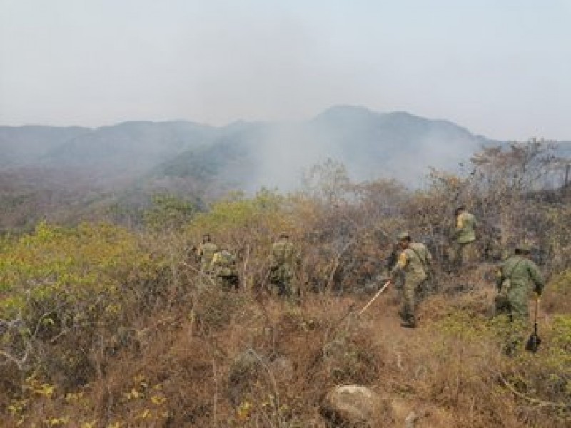 Sedena aplica Plan DNIII-E por incendios forestales en 10 estados