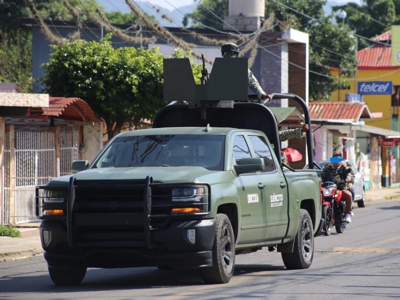 SEDENA asume seguridad en Atoyac tras enfrentamiento armado SEDENA asume seguridad en Atoyac tras enfrentamiento armado