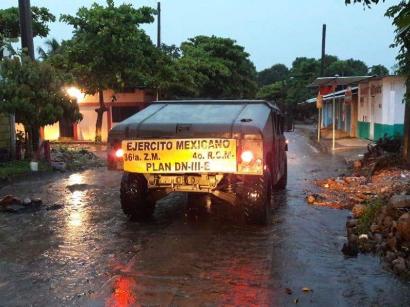 SEDENA realiza recorridos en la costa.