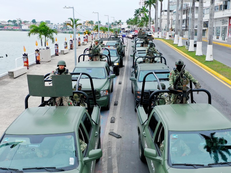 SEDENA se suma al operativo Guadalupe-Reyes  en Tuxpan