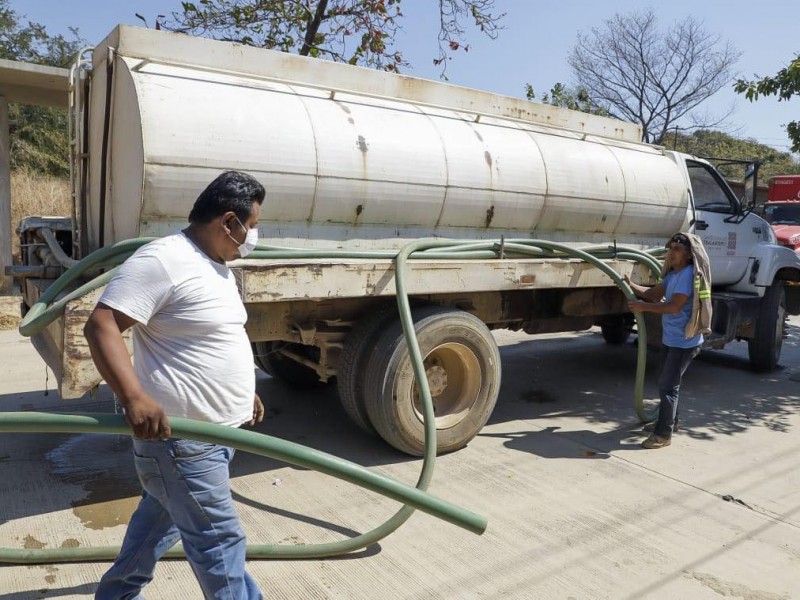 SEGO anuncia regularización de precios de pipas de agua
