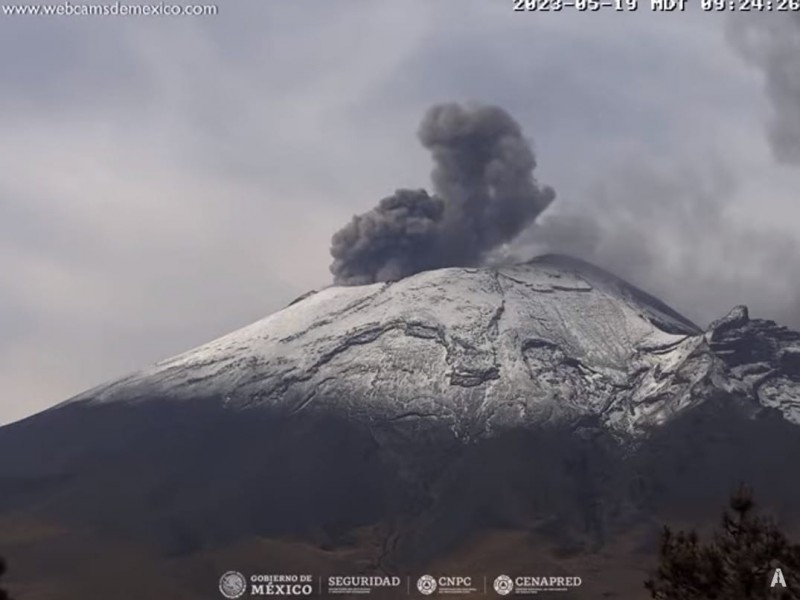 Seguimiento a la actividad del Popocatépetl