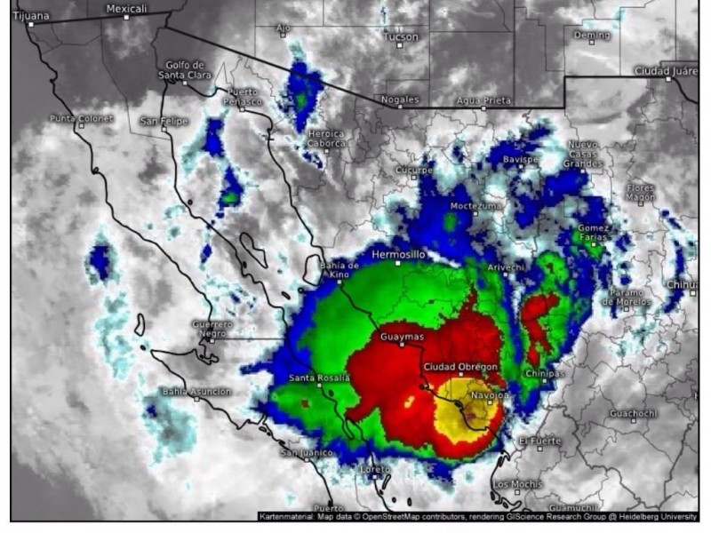 Seguirá calor y oleaje elevado en BCS