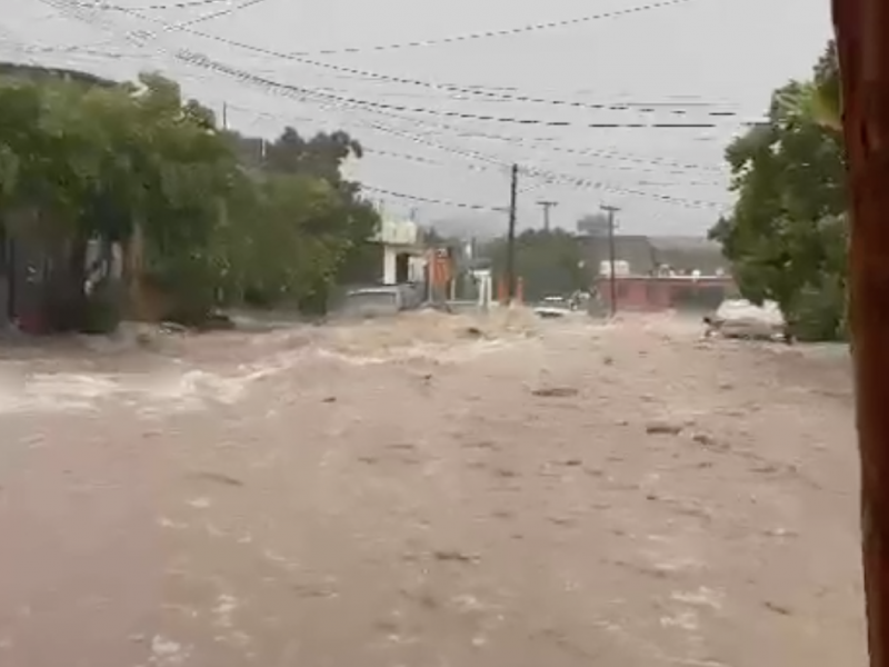 Seguirá lloviendo en La Paz tras impacto de Norma