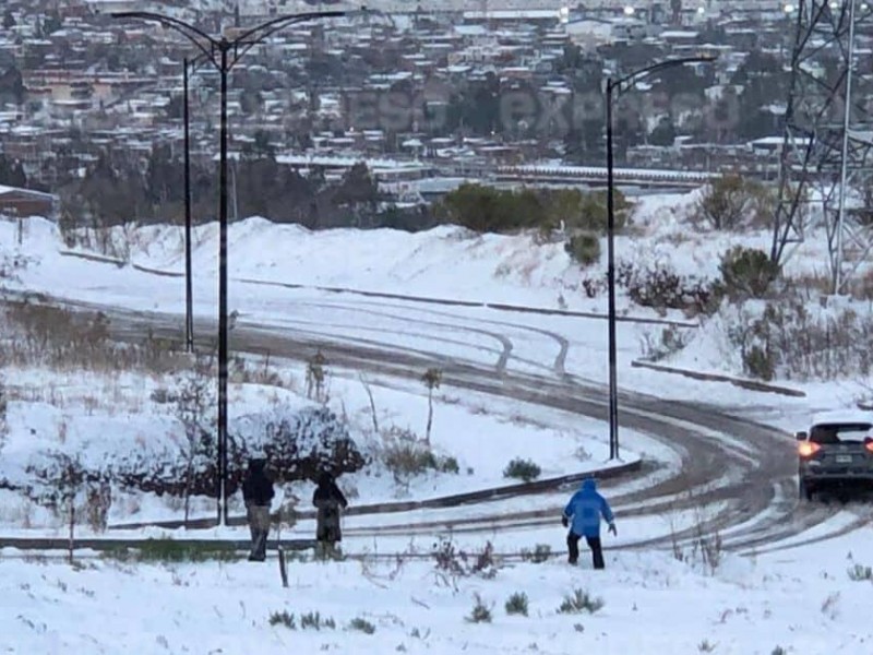 Seguirán las nevadas para esta semana en Sonora