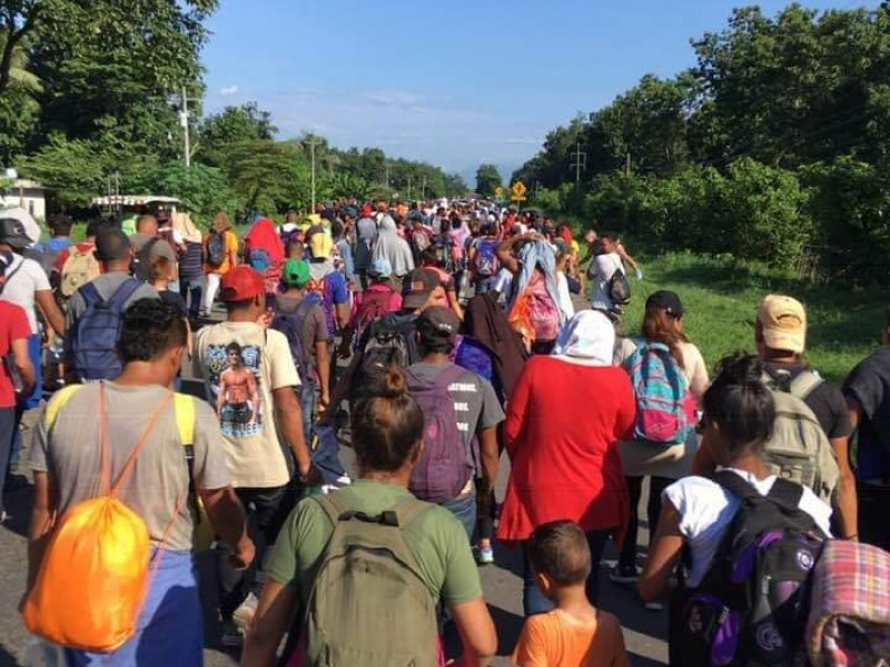 Segunda Caravana de Migrantes continúa en Chiapas