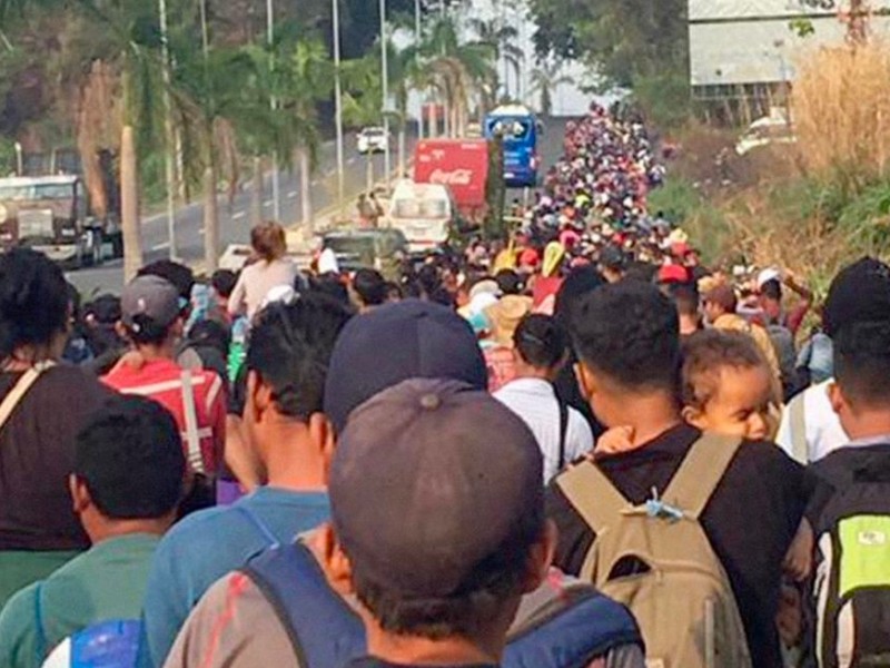 Segunda caravana de migrantes se dirige a Guanajuato