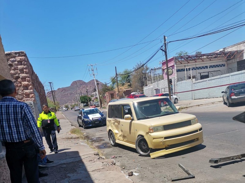 Segundo accidente automovilístico del dia