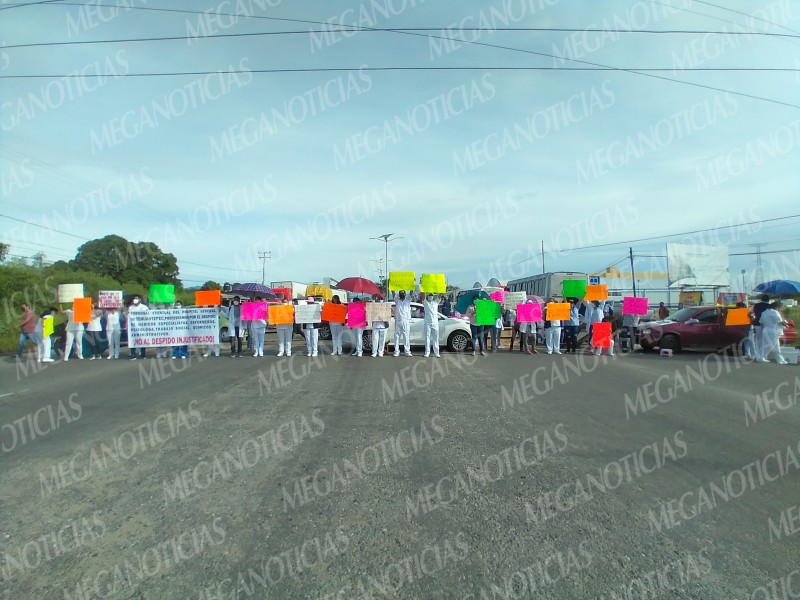 Segundo día de manifestación por personal eventual despedido de hospitales