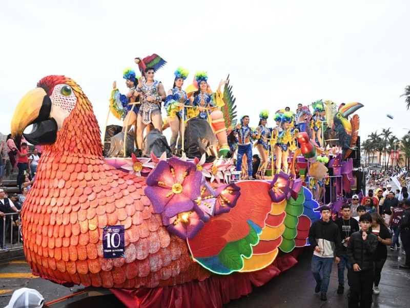 Segundo gran desfile del Carnaval de Veracruz