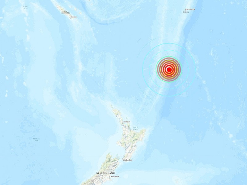 Segundo terremoto sacude Nueva Zelanda, se mantiene alerta de tsunami